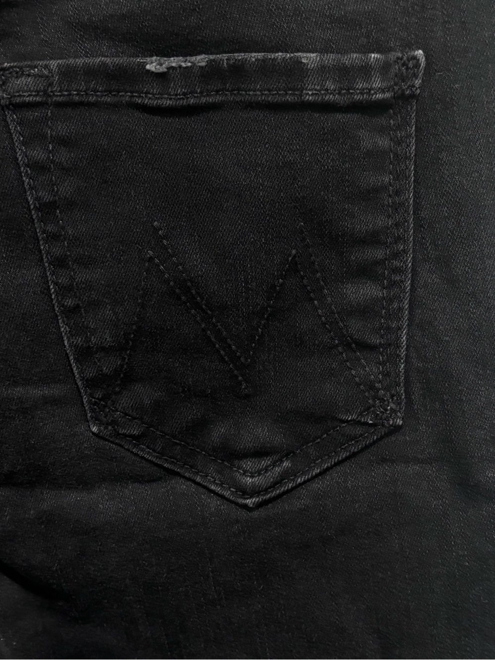 🖤🖤🖤MOTHER Black Ankle & Cropped Button-Front Pants - Picture 6 of 14